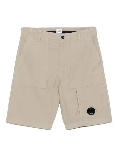 C.p. Company Tailored Shorts With Functional Elements In Multi