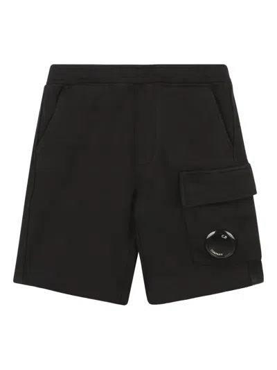 C.P. COMPANY LENS-DETAIL CARGO SHORTS