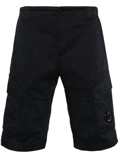 C.P. COMPANY LENS-DETAIL CARGO SHORTS