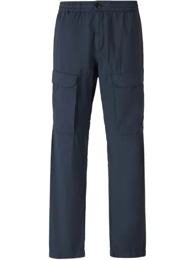 C.p. Company Lens-detail Cargo Trousers In Blau
