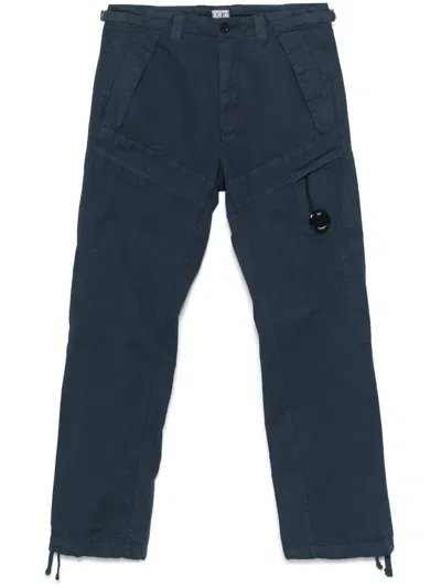 C.p. Company Cargohose Mit Linsen-detail In Blau