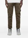 C.p. Company Cargohose Mit Linsen-detail In Brown
