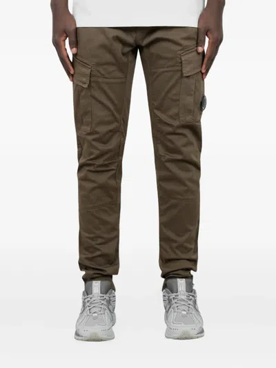 C.P. COMPANY LENS-DETAIL CARGO TROUSERS