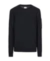 C.p. Company C. P. Company Man Sweatshirt Midnight Blue Size Xxl Cotton