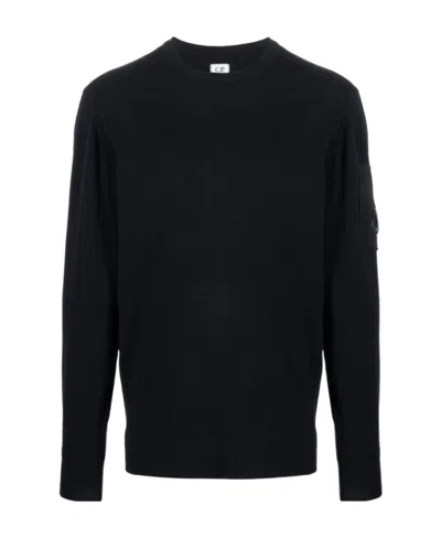 C.P. COMPANY C.P. COMPANY EXTAFINE KNITTED CREWNECK JUMPER
