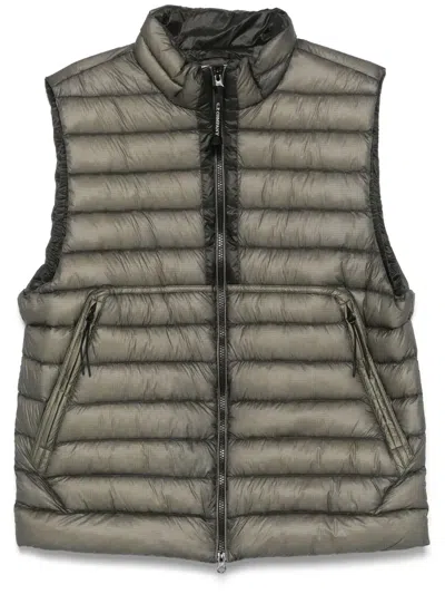 C.p. Company Cp Company Dd Shell Lens Down Gilet In Grey