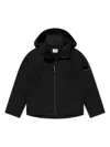 C.p. Company Lens-detail Jacket In Black