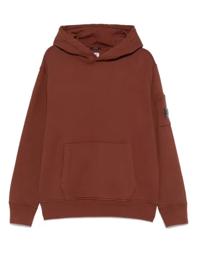 C.P. COMPANY LENS-DETAIL HOODIE