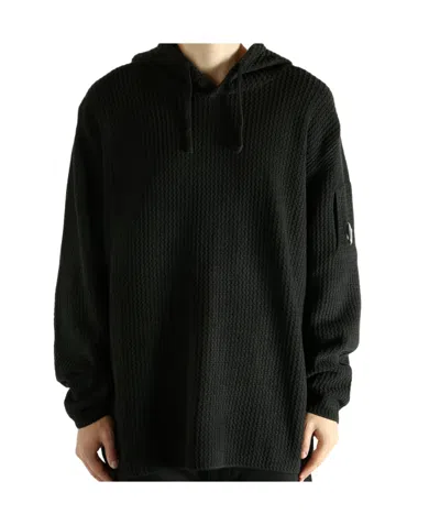 C.P. COMPANY C.P. COMPANY CHENILLE HOODED SWEATER
