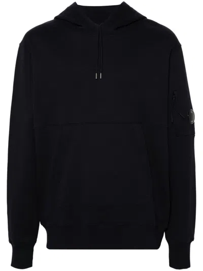 C.P. COMPANY LENS-DETAIL HOODIE