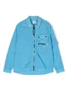 C.p. Company Lens-detail Jacket In 蓝色