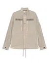 C.p. Company Lens-detail Jacket In Brown