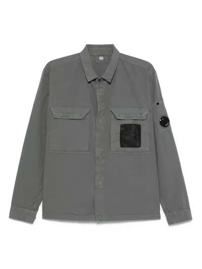 C.P. COMPANY LENS-DETAIL OVERSHIRT