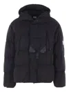 C.p. Company C.p.company Graphite Nylon Down Jacket In Black
