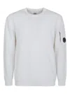 C.p. Company Chenille Cotton Crew Neck Sweater In Animal Print