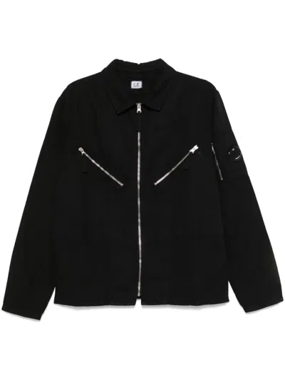 C.P. COMPANY LENS-DETAIL SHIRT JACKET
