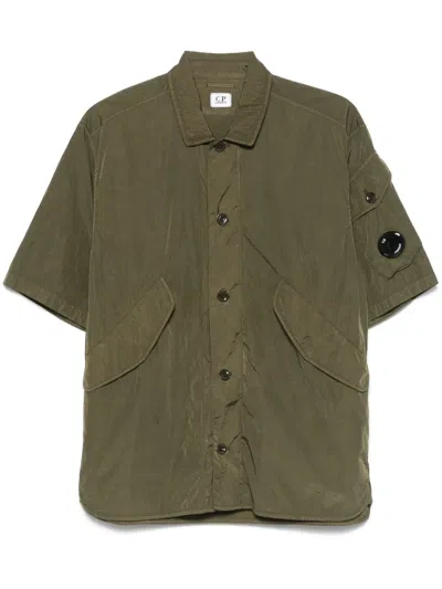 C.P. COMPANY LENS-DETAIL SHIRT JACKET