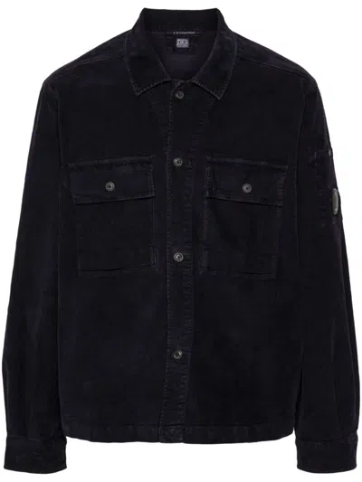C.p. Company Lens-detail Shirt In 999 Black