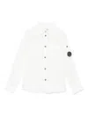 C.p. Company Lens-detail Shirt In White