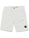 C.p. Company C.p.company Cargo Shorts In White