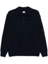C.p. Company C.p.company Black Light Fleece Cotton Sweatshirt