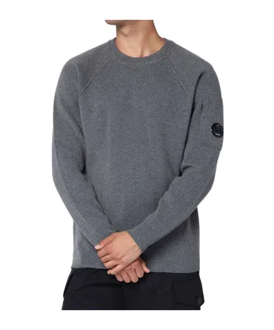 C.P. COMPANY LENS-DETAIL SWEATER