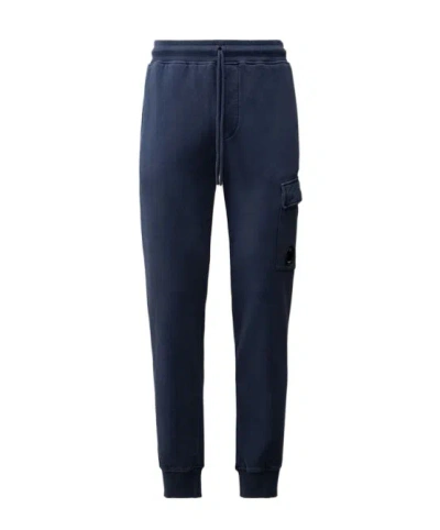 C.p. Company Lens-detail Sweatpants In Black