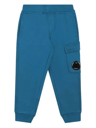 C.P. COMPANY LENS-DETAIL SWEATPANTS