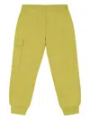 C.p. Company Lens-detail Sweatpants In Yellow