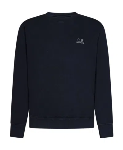 C.p. Company Lens-detail Sweatshirt In Black