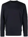 C.p. Company C. P. Company Man Sweatshirt Dark Purple Size 3xl Cotton In Blue