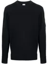 C.p. Company Cp Company Diagonal Raised Fleece Crew Neck Lens Sweatshirt In Nude