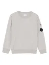 C.p. Company Lens-detail Sweatshirt In Gray