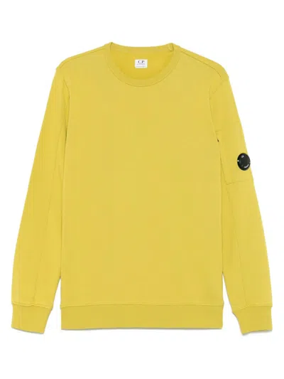 C.p. Company Kids' Lens-detail Sweatshirt In Grün