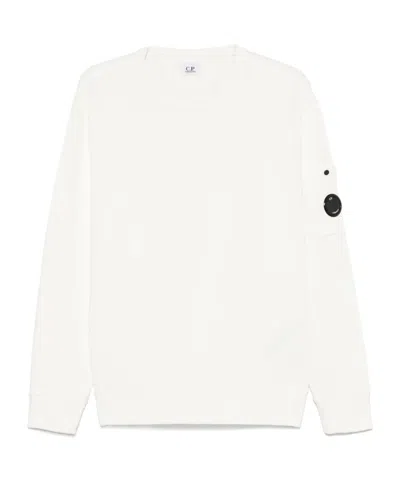C.P. COMPANY C.P. COMPANY LENS DETAIL CREW NECK SWEATER