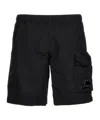 C.p. Company Lens-detail Swim Shorts In Black