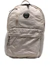 C.p. Company Lens-detail Top-handle Backpack In Gray