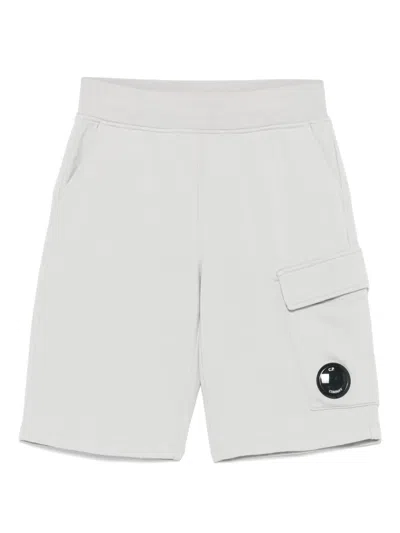 C.p. Company Lens-detail Track Pants In 灰色