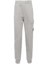 C.p. Company Lens-detail Track Pants In Grey