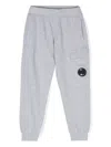 C.p. Company Lens-detail Track Pants In Grey