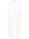 C.p. Company Lens-detail Track Pants In White