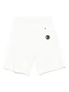C.p. Company C. P. Company Jogging Shorts In White
