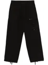 C.p. Company Lens-detail Trousers In 黑色