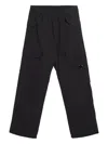 C.p. Company Modern Fit Black Trousers In Black
