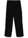 C.p. Company Lens-detail Trousers In Black