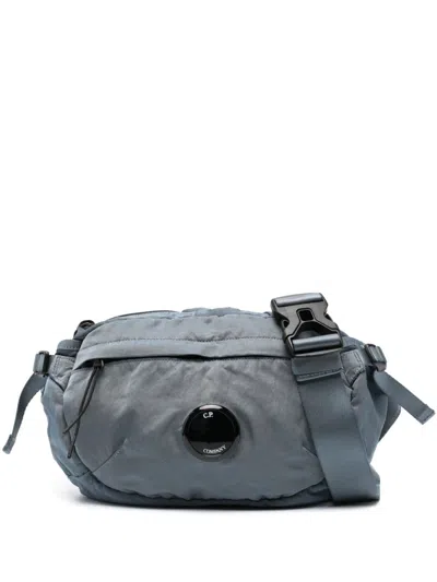 C.p. Company Lens-detailed Belt Bag In Blue