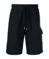 C.p. Company C.p.company Light Fleece Lens Shorts In Multi