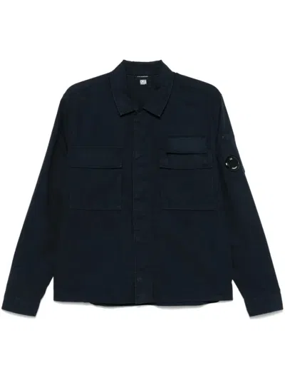 C.P. COMPANY LENS-DETAILED SHIRT