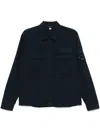 C.p. Company C.p.company Organic Cotton Overshirt In Black
