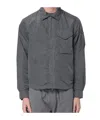 C.p. Company C.p.company Nylon Overshirt In Gray